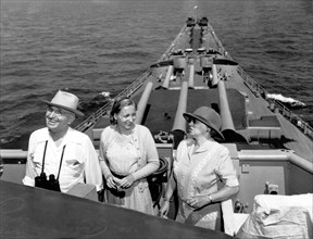 Truman Family At Sea
