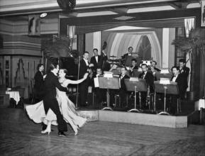 Cabaret Dancing At A Nightclub