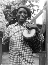 A Young Yoruba Drummer
