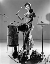 A Woman Calypso Percussionist