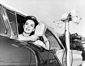 Natalie Wood At A Drive-In