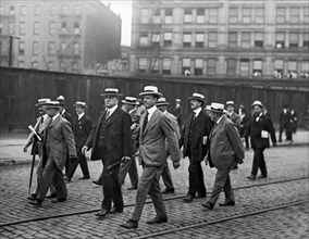 Businessmen Walking In NY