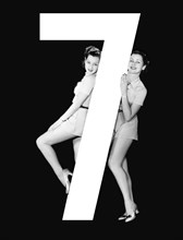 The Number "7" And Two Women