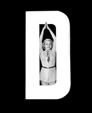 The Letter "D" And A Woman
