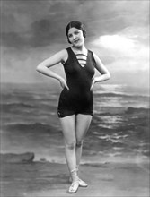 French Woman In A Bathing Suit