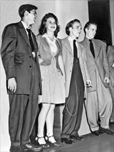 Young Men Wearing Zoot Suits