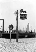 Beach Signs In New York