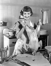 Anne Shirley And Her Turkey