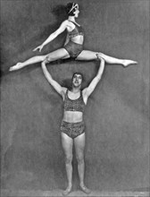 Acrobatic Vaudeville Couple