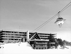 The Ski Lift At Mount Snow
