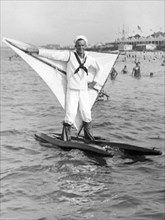 Early Wind Surfer In 1926