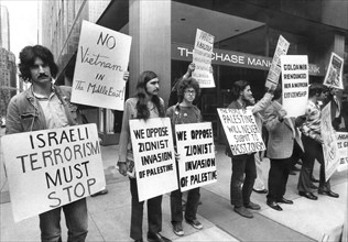 Arab Demonstrators In NY