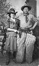 A Couple Poses in Western Gear