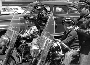 Bikers And Their Sons