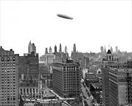 Graf Zeppelin Over Chicago