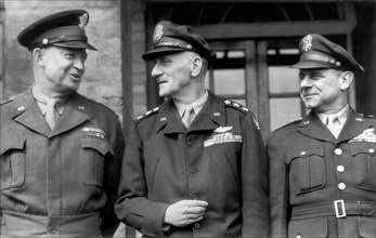 WWII Generals Meet In England