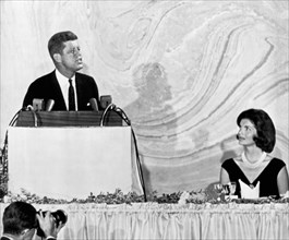 Kennedy Speaks At Fundraiser