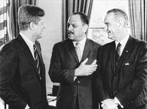 Kennedy, Johnson and Khan Talk
