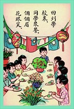 Pot-Luck Meal for Children's Day 1923