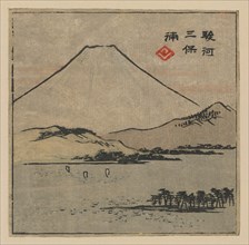 Miho Bay in Suruga (Suruga miho no ura) 1848