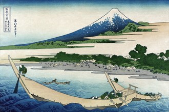 Shore of Tago Bay, Ejiri at Tokaido 1830