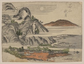 Autumn moon over Ishiyama. 1810