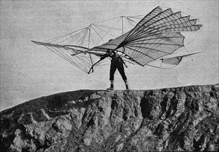 Lilienthal's flying apparatus