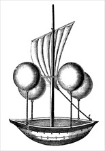 Lana's design of an airship
