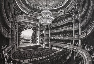 Opera, interior, paris