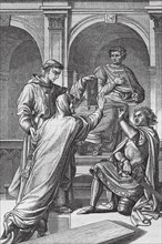 The holy st. fridolin