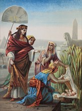 The abandonment of moses