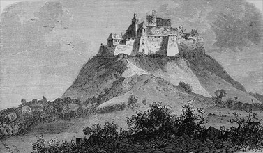 View of fortress luetzelstein