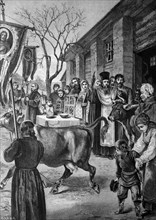 Blessing of cows