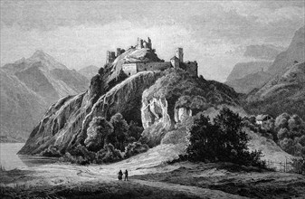 Sigmundskron castle near bolzano