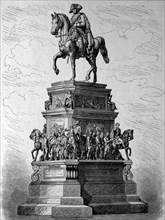 Monument of frederick the great in berlin