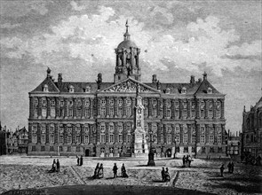 Royal palace in amsterdam