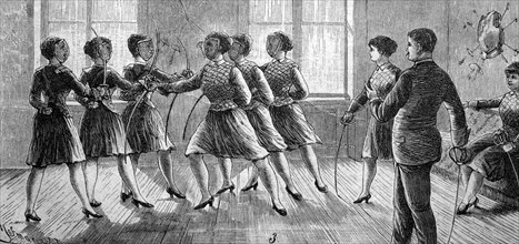 Women's fencing school