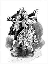 Allemande, a processional dance