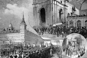 Funeral of king alfonso