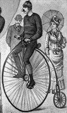Penny farthing bicycles