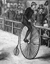 Penny farthing bicycle