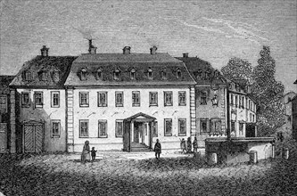 Goethe's house in weimar