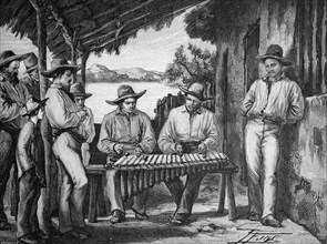 Marimba players