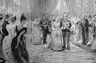 The german emperor and empress
