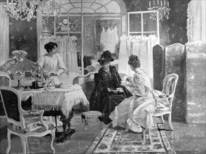 Women at a coffee party