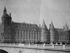 Palace the justice, paris france