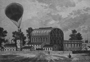 Airship department at tempelhof field