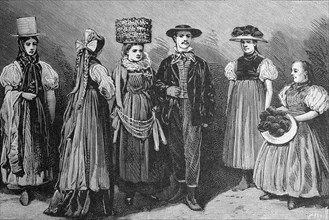 Costumes from the black forest