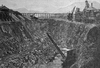 Construction of the panama canal