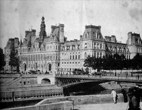 Hotel de ville, city hall, paris
